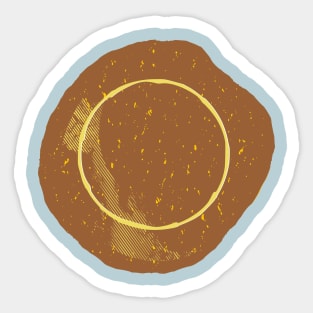 Squid Game Circle Honeycomb cookie Sticker